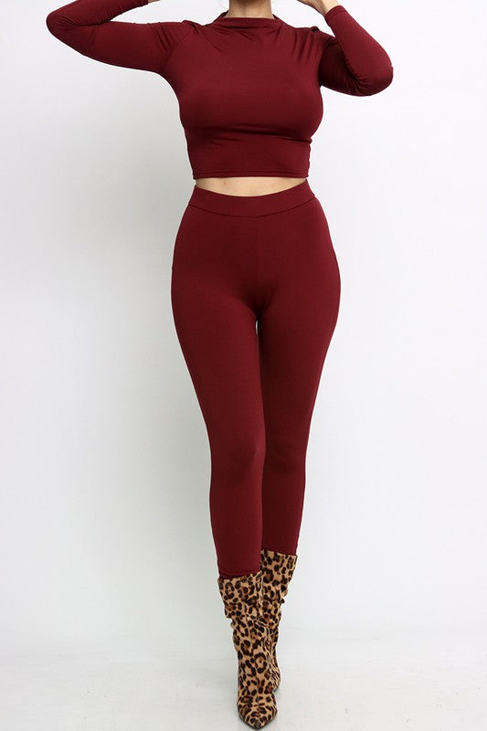Wine Me Down Legging Set