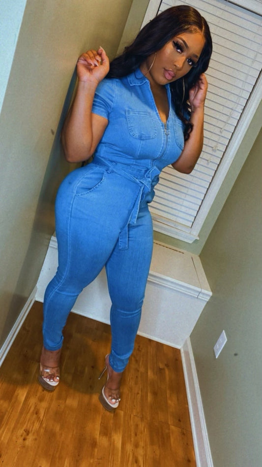 Noth'n But Denim Jumpsuit