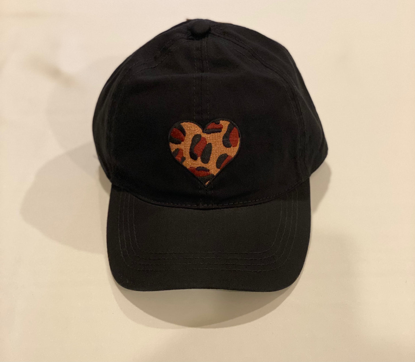 Cheetah Heart Hat