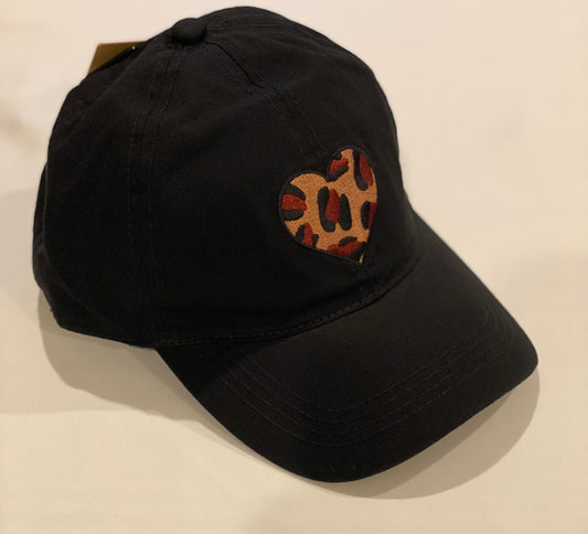 Cheetah Heart Hat