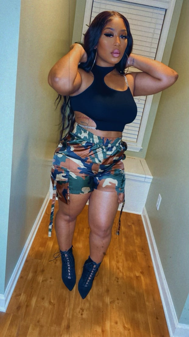 Battle Call Camo Shorts. (Shorts Only)
