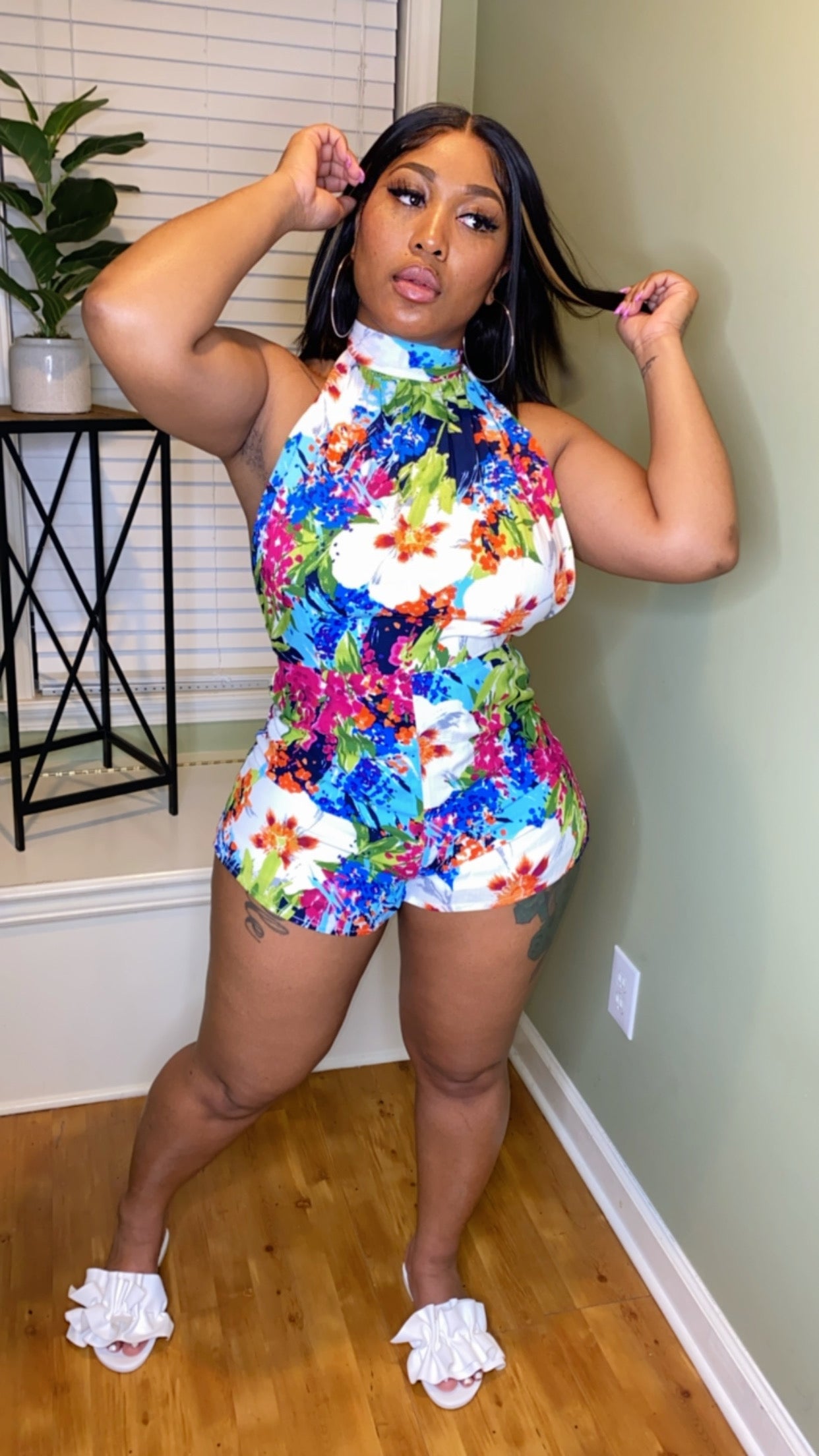 Spring Time Romper Set