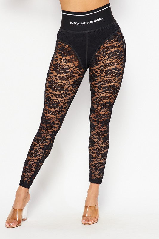 Lady In Lace Legging