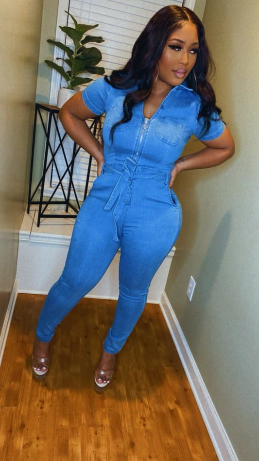 Noth'n But Denim Jumpsuit