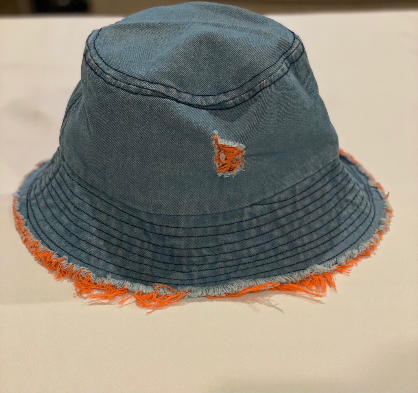 Light Blue Denim Bucket Hat