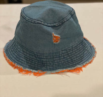 Light Blue Denim Bucket Hat