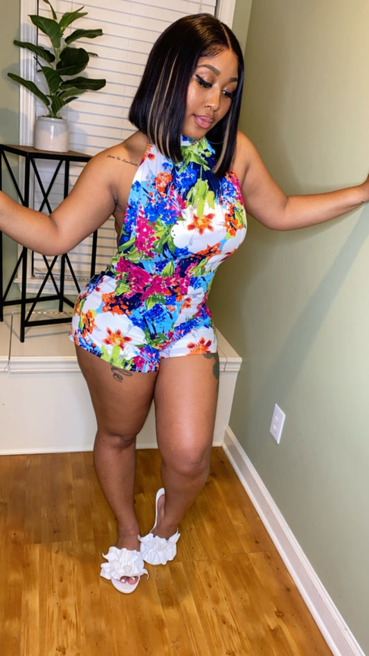 Spring Time Romper Set